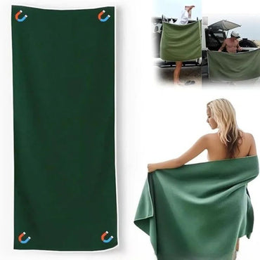 Beach Towel Bath Magnetic Beach Towel Towel During Beach Trips and Camping Magnetic Bath Towel Towel