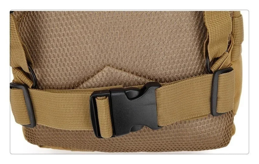 Mochilas Táticas 30/50L Masculinas para Viagem Sobrevivência ao Ar Livre Pacote de Assalto 3P EDC Molle para Caminhada Trekking Caça