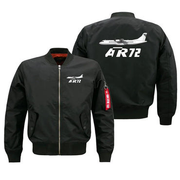 Military Outdoor The ATR72 Flight Aviation Pilots Men Ma1 Bomber Jacket Baseball Windproof Coats