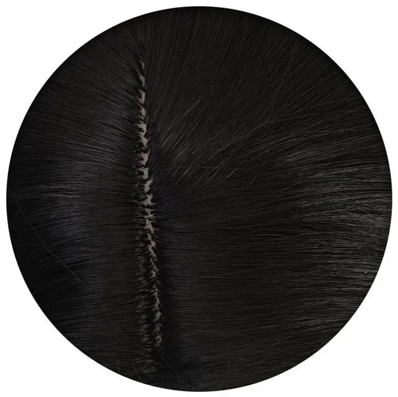Anime Demon Moordenaar Kimetsu No Yaiba Tanjiro Kamado Cosplay Synthetic Wigs Korte Kastanjebruine Hittebestendige Haarpruiken