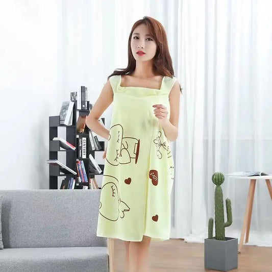 Wonderlife Women Quick Dry Magic Bathing Towel Spa Bathrobes Wash Clothing Sexy Wearable Microfiber Beach Towels Bathrooms Towel