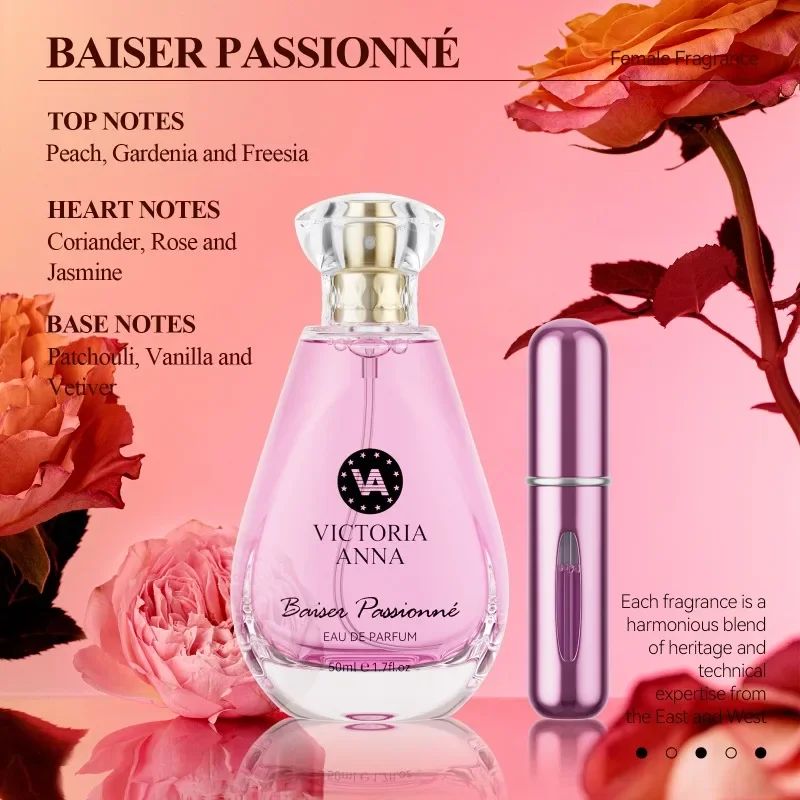 50ML Coleção de Perfumes Unissex Luxuosos, Aromas Elegantes Amadeirados Frutados Florais para Mulheres, Presentes, Envio Rápido