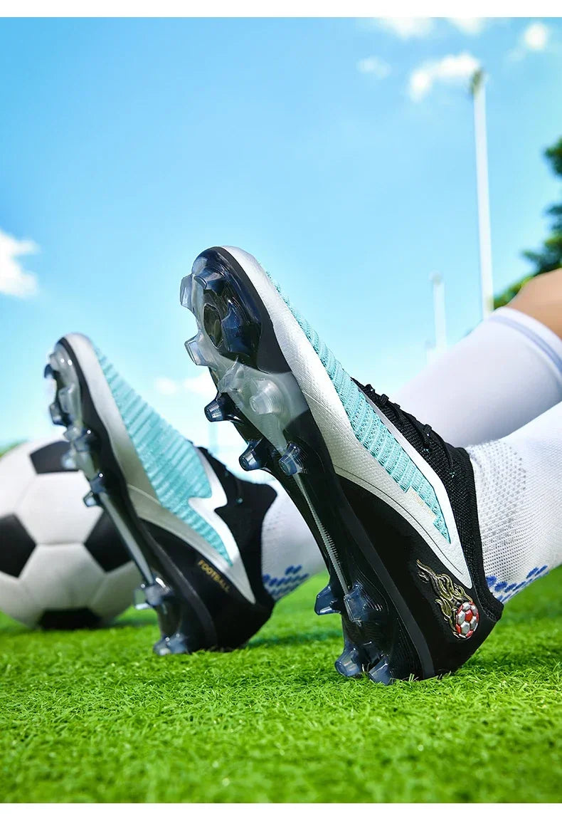 Men Soccer Shoes Original Fast Professional Unisex Cleats Low Cut Football Field Boot Non Slip Comfortable Outdoor Sneaker Match