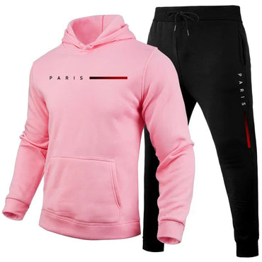 Hot Sale Men's Tracksuit Men Daily Comfortable Single Hooded Sportswear and Sweatpants Man Fashion Sports Suits Jogging Simple