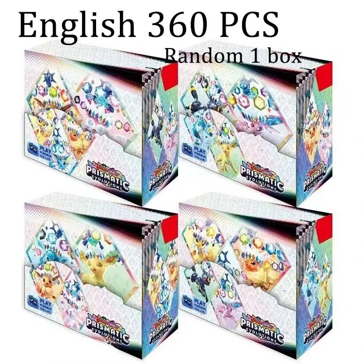 ?Mais Recente 324 Peças Cartas Pokémon Sol & Lua XY Evoluções Caixa de Booster Pokémon Brinquedo de Cartas Colecionáveis para Crianças?
