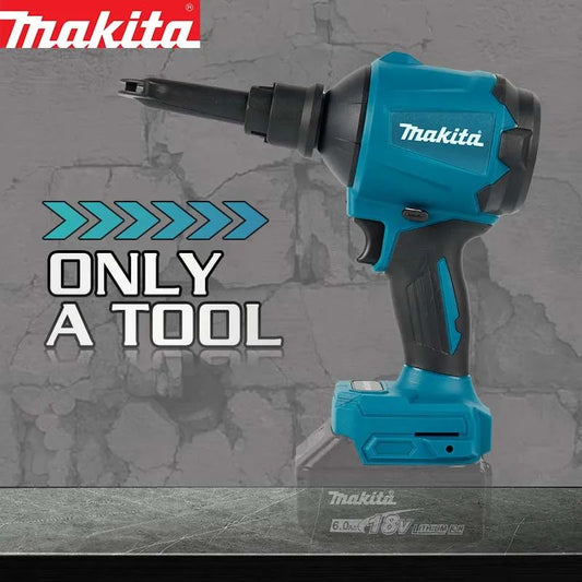 Makita DAS180 18V Lithium Battery Air Blower Air Dedusting Narrow Space Cleaning Hairdryer Bare Tool