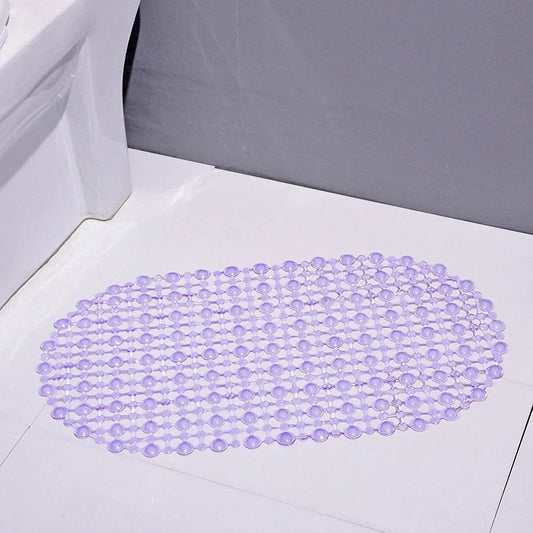 1PC Anti-slip shower pad with suction cup Massage Mat anti-fall children's foot pad PVC bathroom floor mat Bathroom accessories