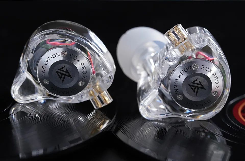 Fone de Ouvido Dinâmico KZ EDX PRO X HIFI com Graves para Música Fone de Ouvido Esportivo com Cancelamento de Ruído KZ EDXPROX ZSTX ZSN PRO ZAS EDA ZVX