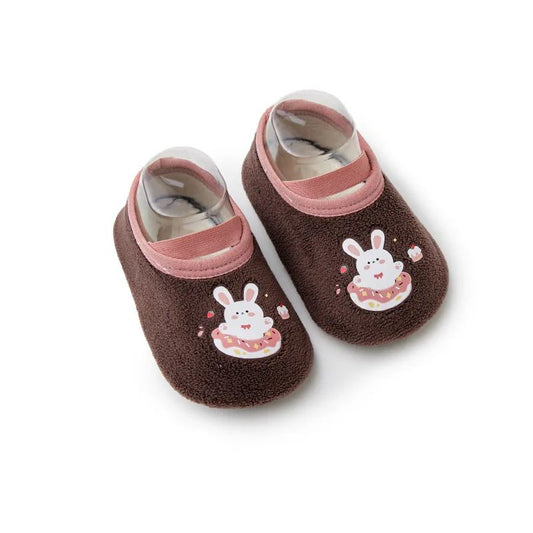Cute Cartoon Baby Floor Socks Non-slip Soft Sole Toddler Sock Boy Girls Cotton Children's Toddler Warm Shoes Infant First Walker