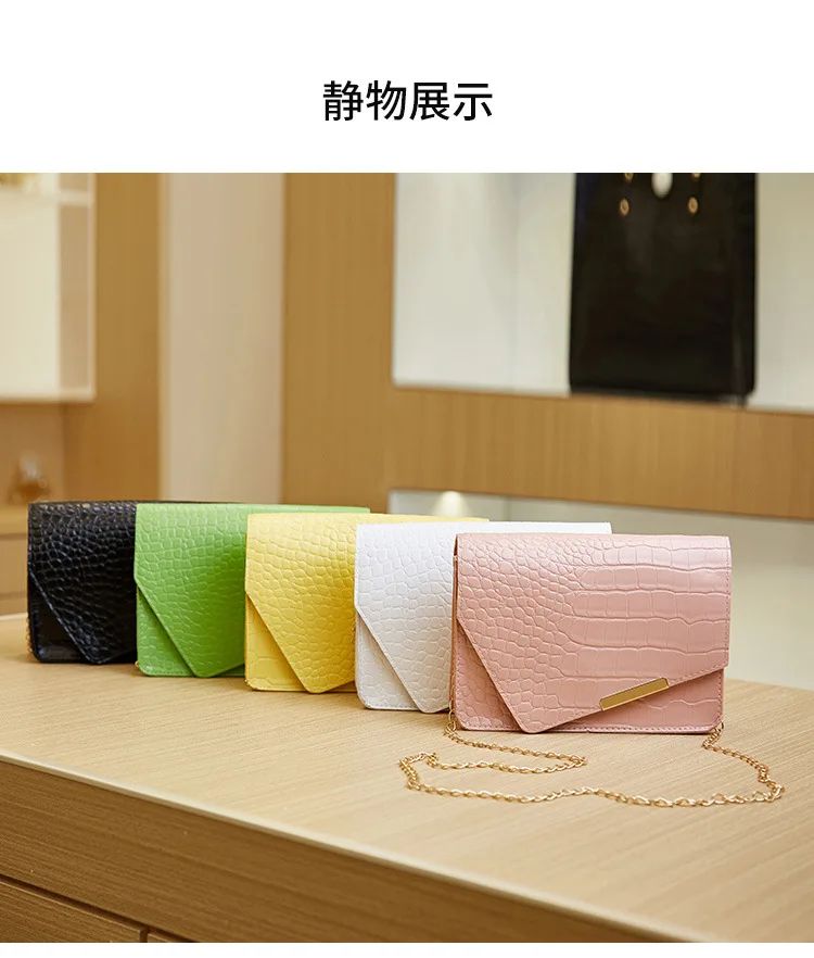 Mini Women's Shoulder Bag Luxury Brand Handbags for Women 2024 High Quality White Purse PU Hasp Messenger Bag Ladies Hand Bag