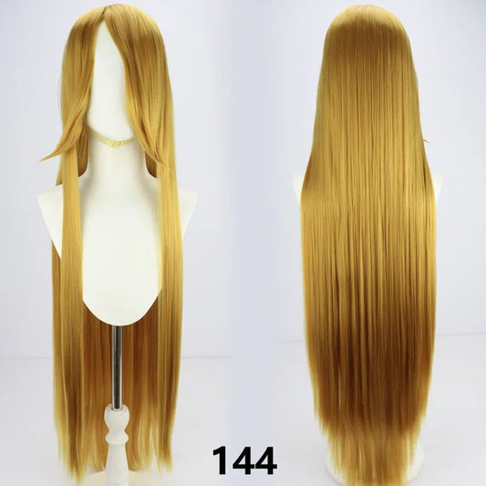 Pink Hair synthetic Wigs Air Volume High Temperature Soft Hair Silk Bulk Hair Long Curly Big Wave Straight Wig Cosplay