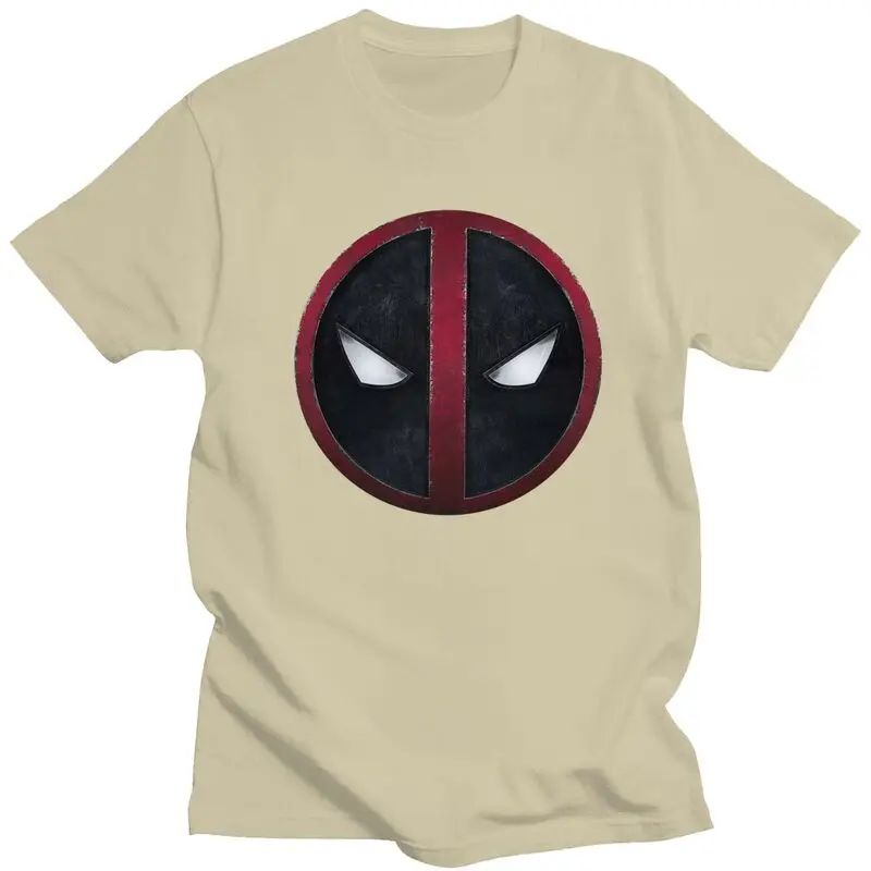 Mens Deadpool T Shirts Short Sleeve Cotton Tshirts Stylish Leisure Marvel Tee Plus Size Apparel Marvel Top Graphic T-shirt Print