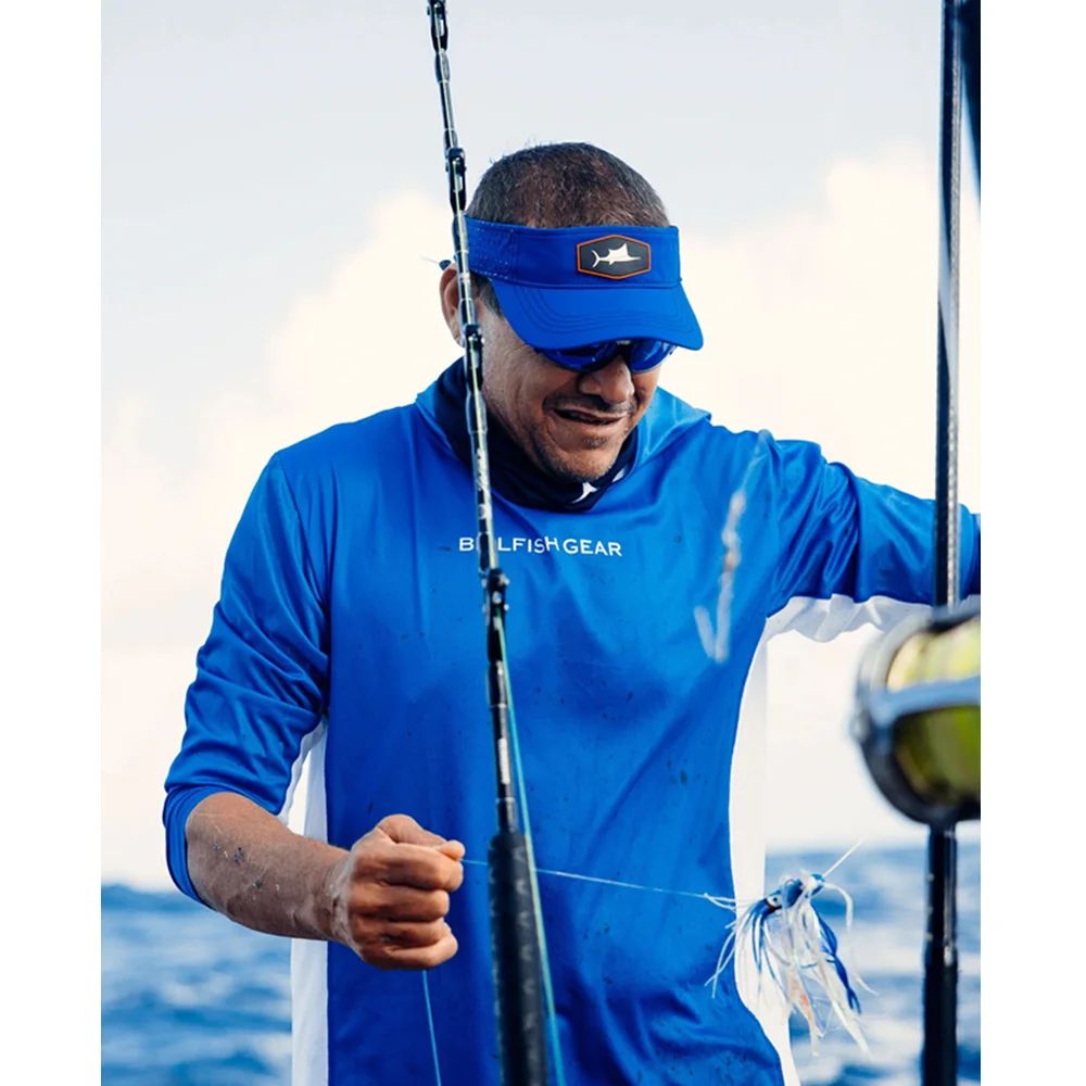 Camisas de Pesca de Manga Longa com Capuz Masculinas BILLFISH Gear Blusas Para Pesca Roupa de Desempenho para Pesca Camisa de Pesca UV Manga Longa