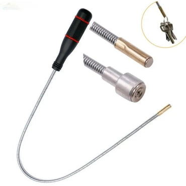 Flexible Magnetic Grabber Tool Heavy Duty Bendable Claw Pickup For Screws Nuts Keys Bolts Garage Workshop Retrieval