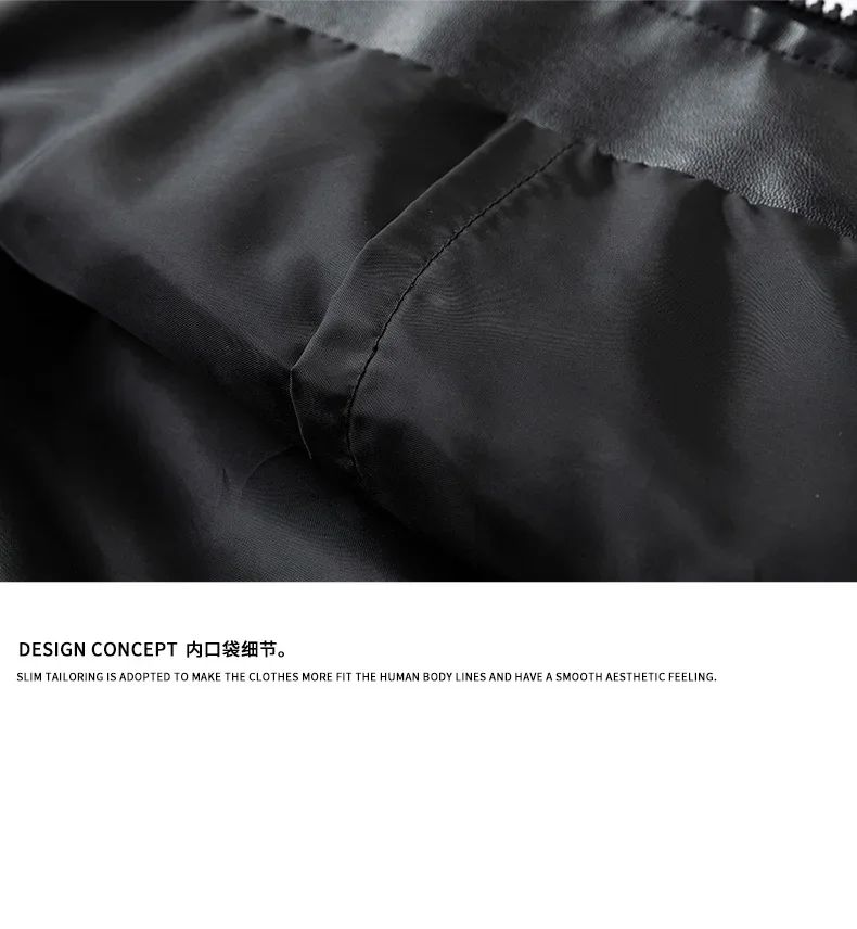 2025 New Men's Leather Jacket Spring Autumn Men Motorcycle Leather High Quality Jacket Coat Male Stand Collar Windproof Overcoat