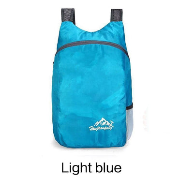 Outdoor Sports Backpack Foldable Waterproof Backpack Ultra Light Portable Travel Bag Suitable for Camping, Running, Fitness