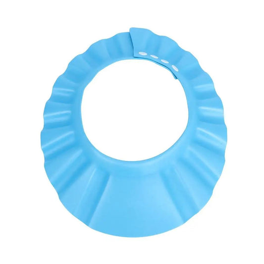Touca de Banho Protetora Ajustável para Cabelo de Bebês e Crianças