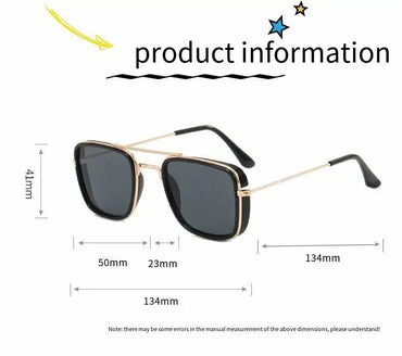 Children Sunglasses For Boys And Girls Iron Man Glasses Tony Stark Sun Glasses Fashion Baby Glasses Kids Eyewear