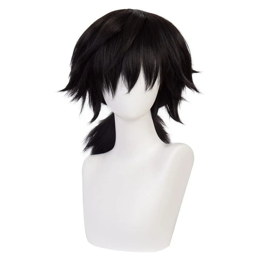 Demon Slayer Kanroji Mitsuri Cosplay Wig Green Mix Pink Long Anime Costume Wigs Kanroji Mitsuri Wigs with Synthetic Wig