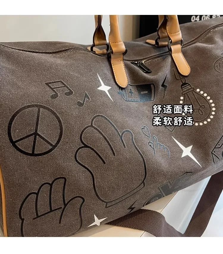 Oxford Travel Bag Handbags Large Capacity Carry On Luggage Bags Men Women Shoulder Outdoor Tote Weekend Waterproof Sport Gym Ba