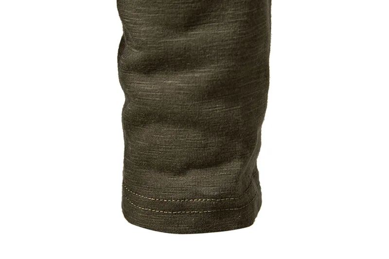 Autumn New Men's Cotton Button Long Sleeve Henley Neck T-Shirt Casual Solid Color Breathable Versatile Fashion Slim T-Shirts