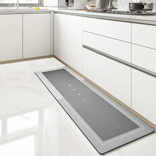 Diatomite Mat Kitchen Rug Non-slip Kitchen Long Carpet Super Absorbent Floor Mats Entrance Doormat Carpets for Living Room ??