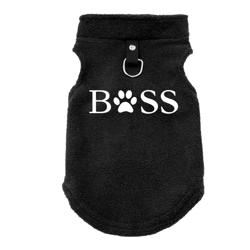 Roupas para cães BSS, casaco de outono inverno, colete quente de lã para cães pequenos Chihuahua Bulldog, jaquetas, fantasias e suprimentos