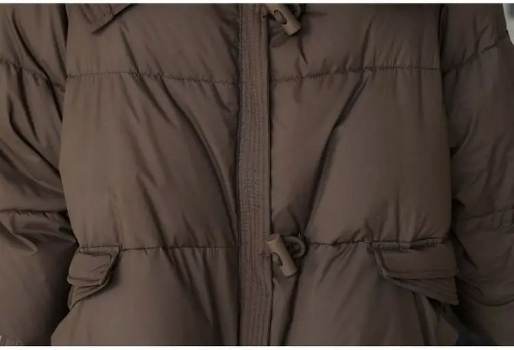 2025 Winter Down cotton Short Padded Jacket Women Parkas Fur Collar Thick Cotton Coats Clothes Black Casual Outerwear Female new