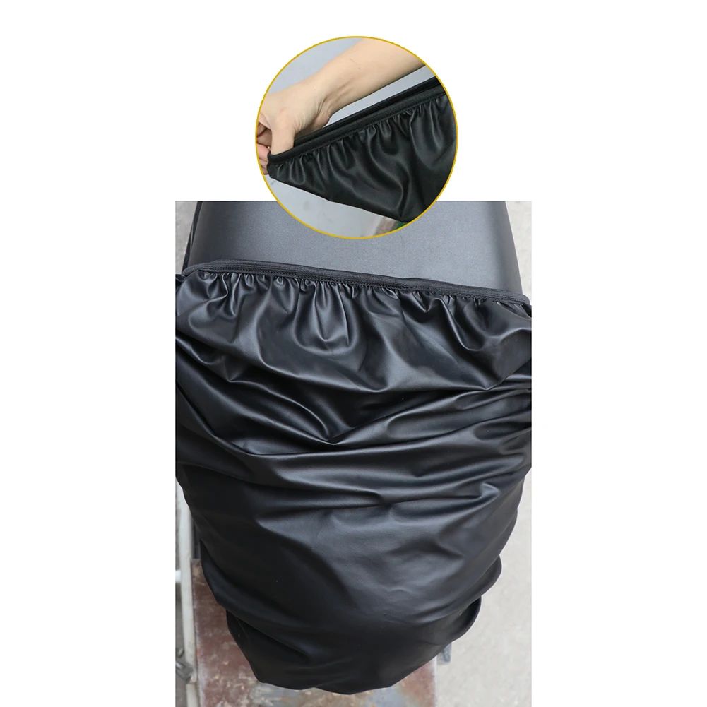 Capa de Assento Impermeável Antiderrapante para Moto Capa de Assento de Moto em Couro PU com Proteção Térmica e Respirável
