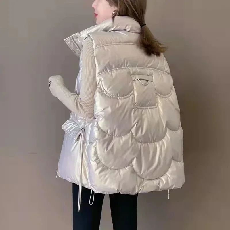 2025 Winter Women Jacket Coats Long Parkas Female Down Cotton Hooded Overcoat Thick Warm Jackets Windproof Casual Student Coat