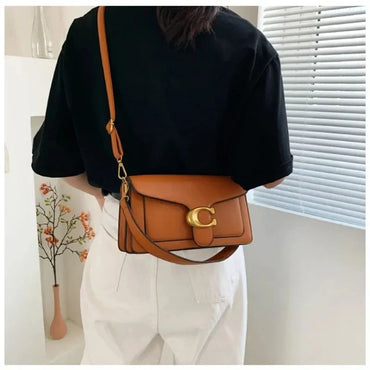 Hot selling retro fashion handbag with versatile temperament and trendy single shoulder crossbody bag for women