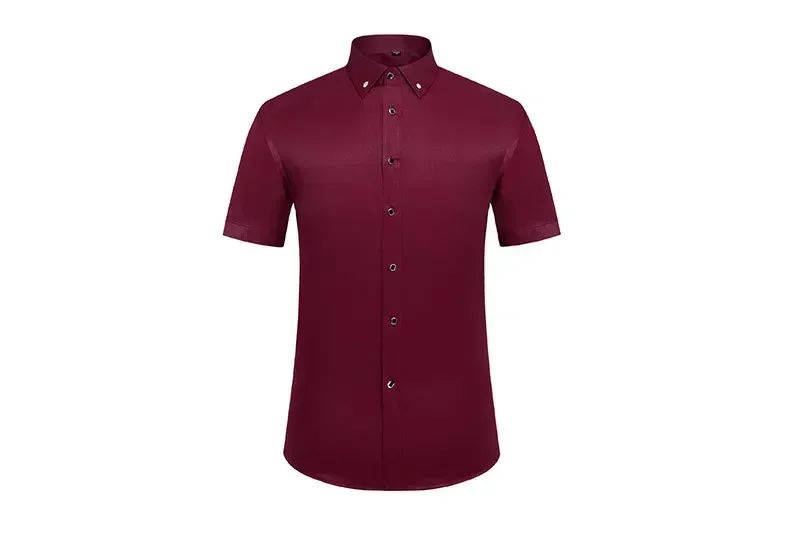 New Men's White Shirt Korean High End Version Free Shipping Popular Clothes Short Sleeve Long Sleeve Casual Suit Bottom Shirts