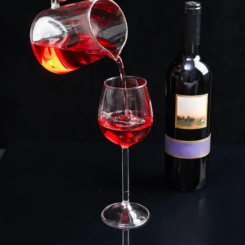 Taças de Vinho Tubarão Copo de Vidro Taça Europeia de Vinho Tinto Garrafa de Água Cálice Decoração de Festa de Casamento Presente 300ml