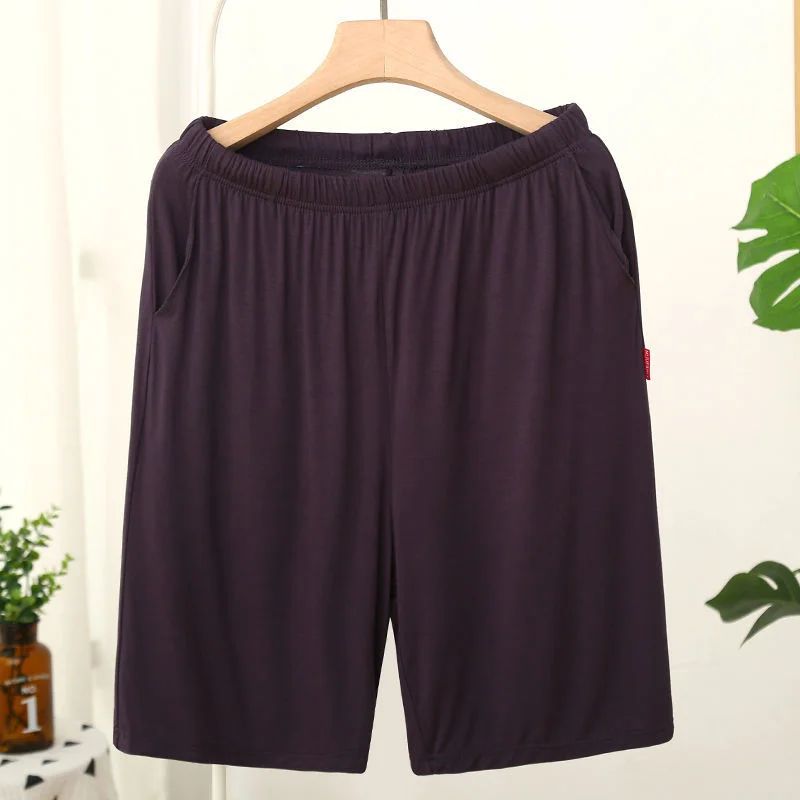 Homme Short Mens Jogging Casual Sweatpant Men size 6XL Breathable Home shorts Beach Solid Cotton Shorts Men Striped Panties