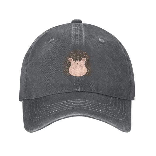Cute Hedgehog Baseball Cap for Men Women Vintage Trucker Hats Dad Caps for Daily