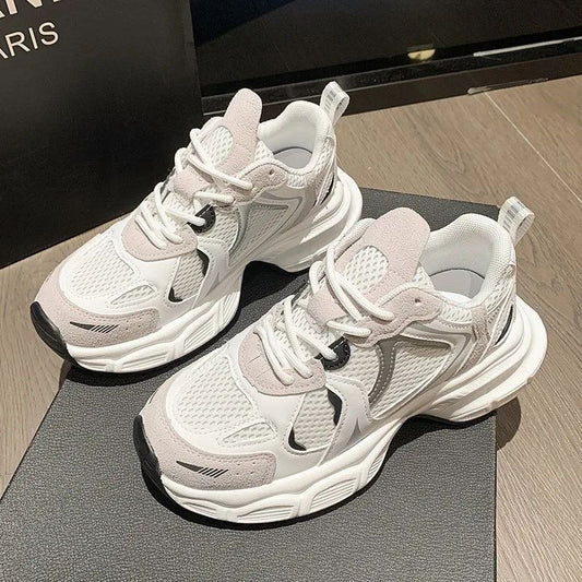 2025 Mesh Breathable Shoes for Women Sports Running Casual Ladies Fitness Vulcanize Shoes Baskets Women's Luxary Sneakers