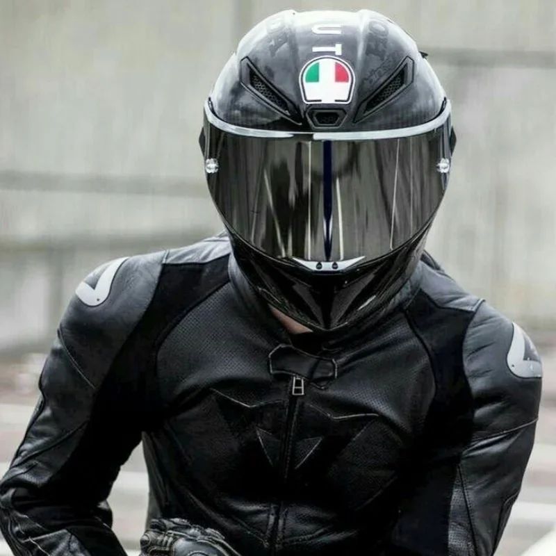 Capacete Unissex Pista Fechado para Moto Off-Road de Corrida Segurança Capacete de Proteção Aprovado ECE DOT Capacete de Ciclismo