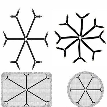 Bed sheet anti slip fastener, tablecloth, sofa cushion, elastic rope clip, bed sheet fixing buckle, duvet cover, anti slip strap