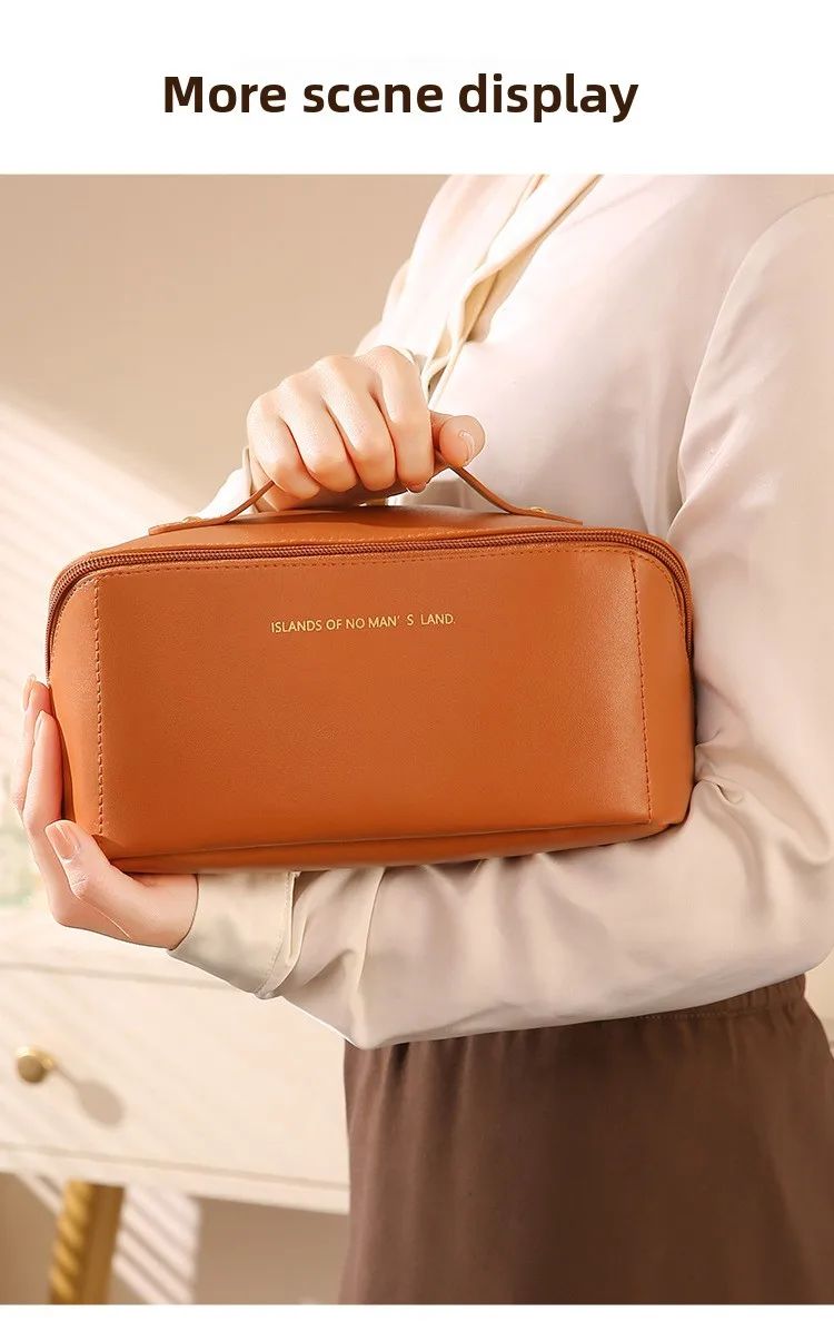 Makeup Organizer Female Toiletry Kit Bag Make Up Case Storage Bags Pouch Luxury Lady Box Portable Zip Cosmetic Bag for Travel