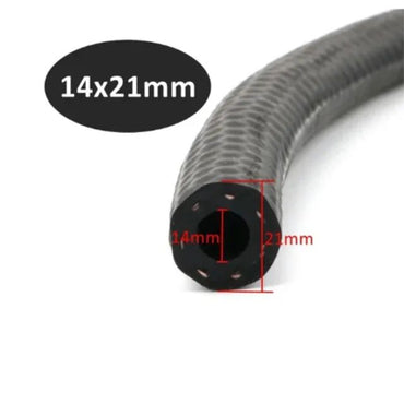 Mangueira de Borracha Resistente a Óleo Diesel de Gasolina Tubo de Carro 4 5 6 8 10 12 13 14 16 19 22 25mm de Diâmetro Flexível NBR Tubo de Borracha para Combustível