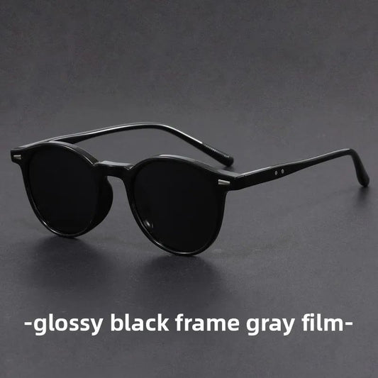 Retro TR90 Fashion Glasses Frame Men Fashion Shades Polygon Women Oval High Quality Travel Eyewear TR90