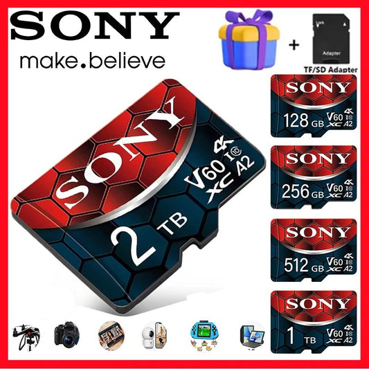 NEW SO/NY TF SD Card 1TB 512GB SD Memory Card 128GB 256GB U3 V30 4K Full HD TF Memory Flash Cards For Xiaomi Phone Computer
