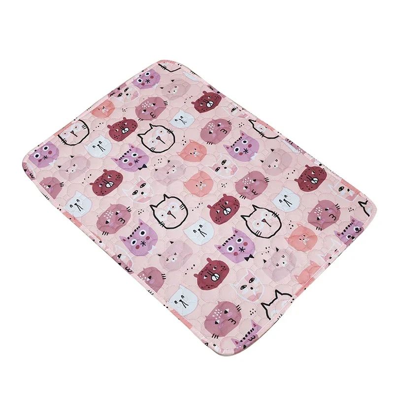 Pet Pee Pad Washable Pet Diaper Mat Reusable Mats for Dogs Dog Bed Urine Washable Dog Training Pad Four Seasons Pet Mat Cover