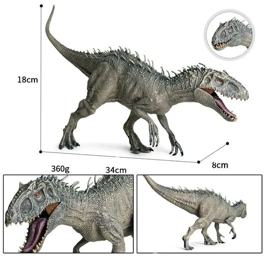 Indominus Rex Figure Tyrannosaurus Rex Statue Model Action Figurine Dinosaur Sculpure Livingroom Decoration Table Accessories