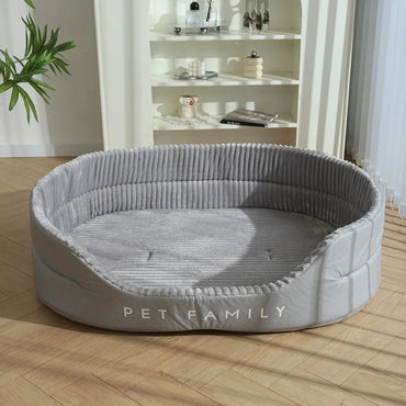 Ninho Universal para Pets Todas as Estações Lavável Cama Dupla Face para Cães e Gatos Almofada Macia Confortável 3D Tapete Durável Decoração para Casa