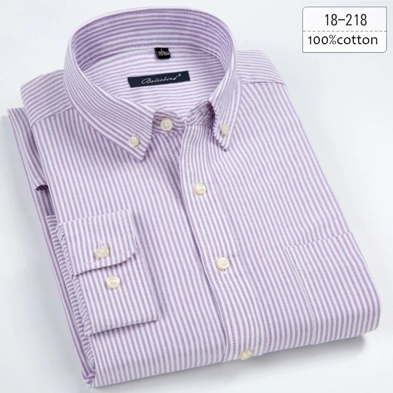 New in shirt plus size 8xL long-sleeve 100%cotton shirts for men slim fit formal plain shirt soft white black office clothes