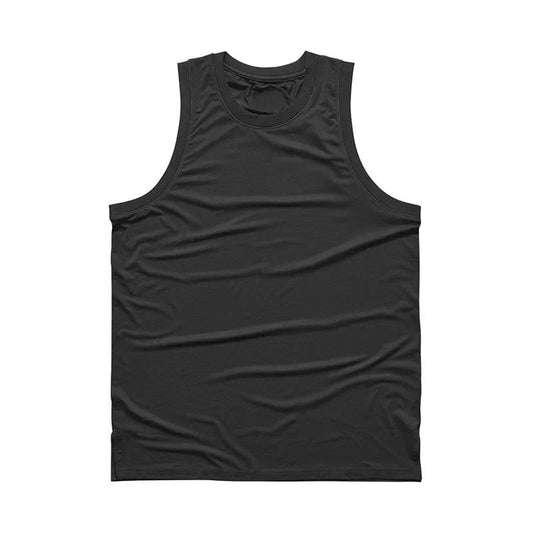 Plain Mens Bodybuilding Sleeveless Casual Shirts Gym Fitness Workout Muscle Tank Tops Summer Mesh Breathable Quick Dry Singlets