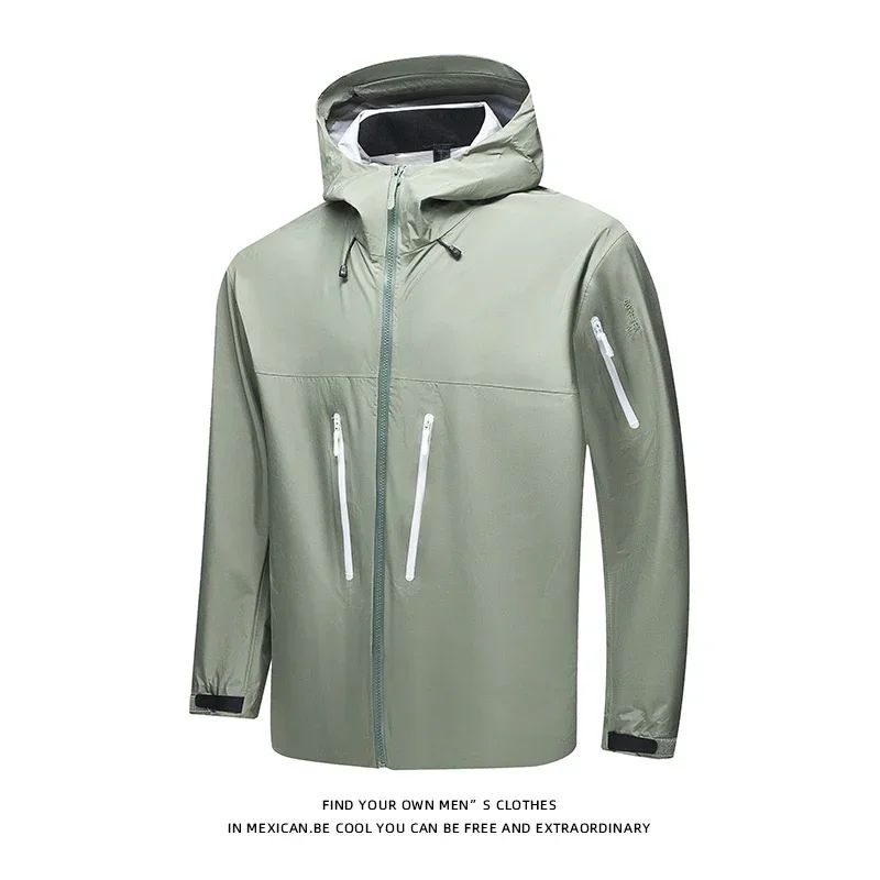 Arc Duricrust Rain-proof Jackets Mens Womens High Quality Camping Coat Outdoor Waterproof Windbreaker Hiking Mountain Clothes