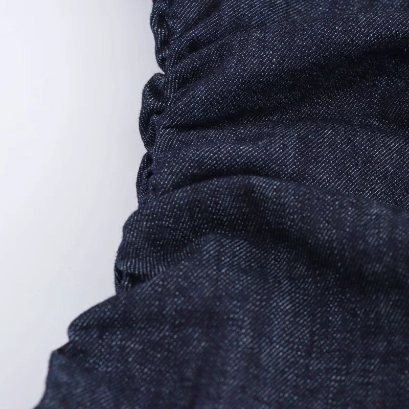 2025 traf Spring New 1975 series denim MIDI dress with lapel side zipper fashion