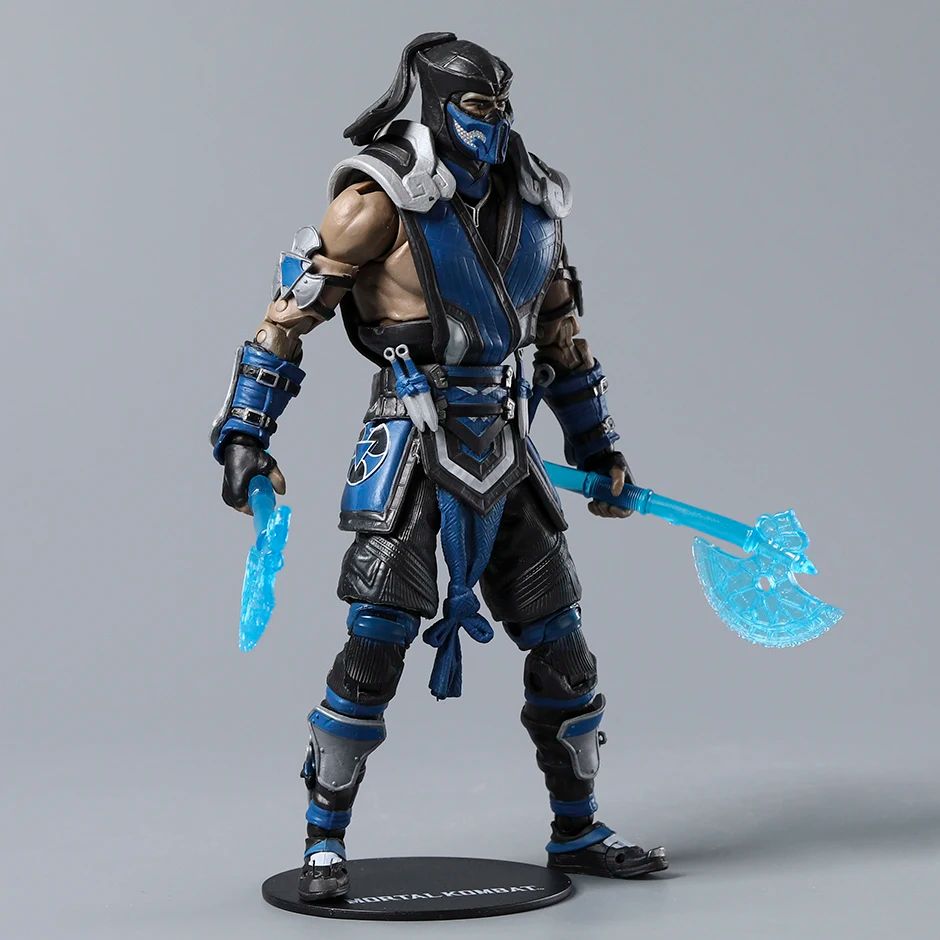 Scorpion Sub-Zero Mortal Kombat Boneco Articulado de 18 cm